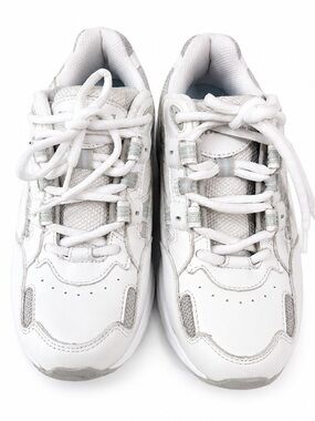 Vionic with Orthaheel Walker White Leather Women's 7 S - Arch Support